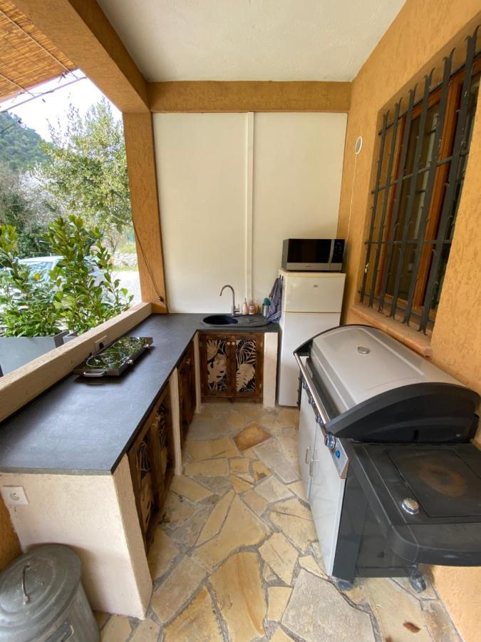Appartement Superbe Studio De Charme à Tourrette-Levens Extérieur photo